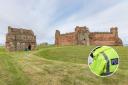 Two people were taken to hospital following a crash near Tantallon Castle. Main picture: Copyright Ian Capper and licensed for reuse under this Creative Commons Licence.