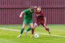 Tranent were in action against University of Stirling in the Lowland League last weekend. Image: Gordon Bell