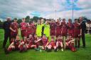 Haddington Athletic's colts team (U15) lifted two cups in 2022