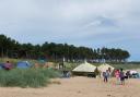 Some campers pictured at Yellowcraig. Picture provided by East Lothian Council. PERMISSION FOR USE FOR ALL LDRS PARTNERS