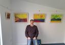 Alistair Samuel McIntyre, known as Specky Al in his artwork, can now exhibit his paintings in his own studio/gallery which he had built in the garden of this Musselburgh home