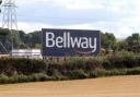 The sign has already been erected at the Bellway Homes development in Elphinstone