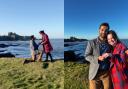 The beautiful moment this couple got engaged was captured on camera by a Haddington woman
