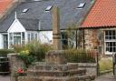 Mercat Cross, Aberlady. Image: Copyright Richard Sutcliffe and licensed for reuse under this Creative Commons Licence.