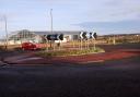 A roundabout near Dunbar Garden Centre and the town's Asda store could be replaced by traffic lights