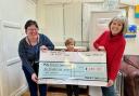 Generous Bodhi Watson has raised more than £250 for a good cause in North Berwick. From left: Katie Nevans, community learning and development officer based at North Berwick Community Centre, Bodhi Watson, and Hilary Smith, chair of North