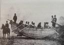 Lifeboat styles have changed considerably over the years, as this early Dunbar lifeboat shows