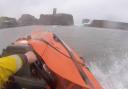 Both Dunbar RNLI lifeboats were launched to aid surfers in difficulty this afternoon 