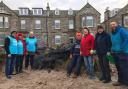 Members of the Bass Rock Community Group have been busy helping countryside rangers on North Berwick's East Beach