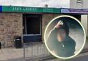 Jade Garden in Prestonpans was allegedly broken into. The business shared an image of the alleged perpetrator (Inset. Blurred for legal reasons) on social media (Image: Google Maps)