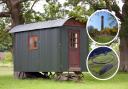 A shepherd's hut, similar to this one, could soon be in place offering people the chance to visit Hopetoun Monument (image: Copyright John Ferguson and licensed for reuse under this Creative Commons Licence) and Chesters Hill Fort (image: Copyright