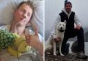 Nicholas Guest spent weeks in hospital following his skiing accident but is now preparing to trek to Everest Base Camp