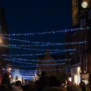 North Berwick Christmas lights.