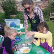 Cooking workshops for families held at Belhaven Community Garden have proven popular
