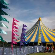 The Belhaven Big Top in the Lodge Grounds is where some of the festival's biggest acts are set to perform. Image Toby Jeffries