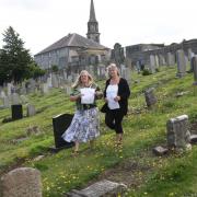musselburgh inveresk churchyard petition for groundkeeper ann dixon and wilma devlin sisters 14/8/21