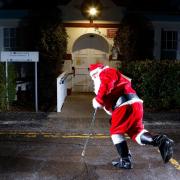 Santa couldn't get into the Edington. Image: Lewis Houghton