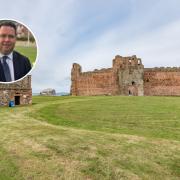 Craig Hoy, South Scotland MSP, has called for attractions such as Tantallon Castle to be reopened as soon as possible. Copyright Ian Capper and licensed for reuse under this Creative Commons Licence.