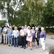 Judges from Beautiful Scotland toured the horticultural hotspots of Aberlady