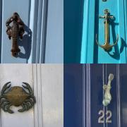 The unique door knockers add a bit of life toNorth Berwick's Victoria Road - Susan Cameron