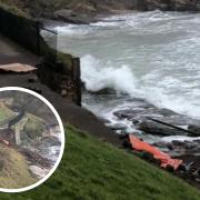 'Extremely unstable' coastal path in Dunbar collapses due to erosion