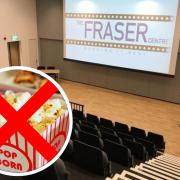The Fraser Centre has cancelled its weekend screenings