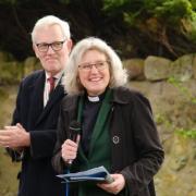 The Rev Katherine Taylor gave the dedication at the opening