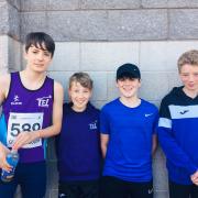Sam Renton, Josh Cooper, Matthew Connolly and Thomas Gornall were among those representing Team East Lothian at the East District Championships
