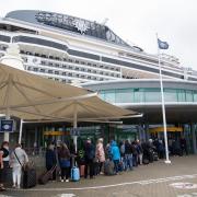 A cruise terminal, like the one pictured here at the Port of Southampton, is unlikely to be built at Cockenzie. Image: Andrew Matthews/PA Wire