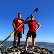 Chris Mitchell and Robbie Laidlaw are embarking on an incredible fundraising journey