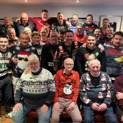 The Christmas jumpers lunch at Musselburgh RFC was well supported by the Honest Lads Association which sponsored the game