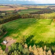 The five-acre land is listed by agents Knight Frank