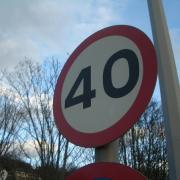A 40mph speed limit trial is taking place. Image: Incase, Flickr