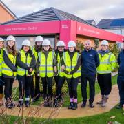Taylor Wimpey welcomed the group to its Ravensheugh development in Wallyford. Image: Chris Watt Photography