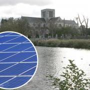 Solar panels are planned at a section of roof at Haddington's historic St Mary's Parish Church