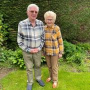 John Howat, pictured with wife Tricia, was full of praise for Sight Scotland