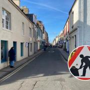Roadworks will get under way in the centre of North Berwick next month