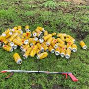 Litter collected included 66 lager cans recorded in just one 100m stretch of the River Esk