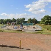 The play area at Whitecraig park is currently closed. Image: Google Maps