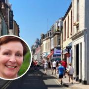 Mary Contini has highlighted the many positives of North Berwick