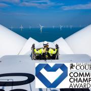 SSE Renewables Berwick Bank Wind Farm is one of the sponsors of the East Lothian Courier Community Champion Awards