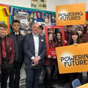 East Lothian's MSP Paul McLennan met with pupils from Preston Lodge High School at an event looking at climate solutions