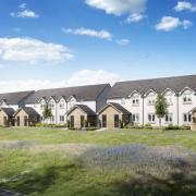 Taylor Wimpey is busy working on a site in Dunbar