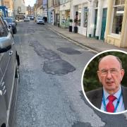 Former East Lothian councillor Jim Goodfellow was involved in discussions about the condition of North Berwick High Street