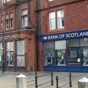 The Bank of Scotland in Dunbar closes its doors next week