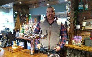 Craig Thomson is now the man behind the bar at The Railway Hotel in Haddington