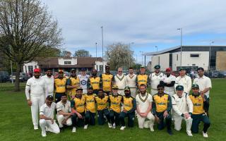 Members of Tranent and Preston Village Cricket Club and Holy Cross Cricket Club came together to remember Aiden Hoenigmann