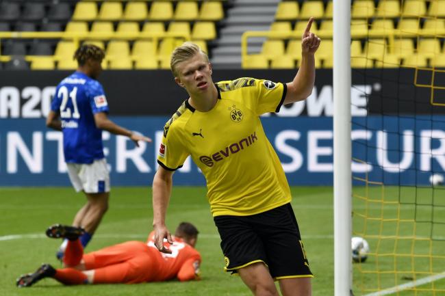 Erling Haaland scores as Borussia Dortmund thrash Schalke on ...