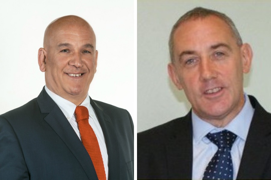 Councillors Norman Hampshire and Paul McLennan