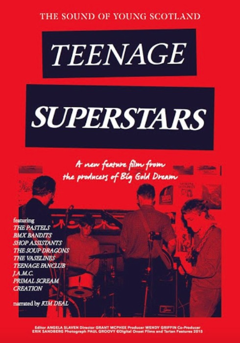 Grant McPhee is celebrating after his documentary, Teenage Superstars, was broadcast on Sky Arts